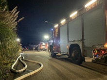 Einsatzstelle Eichenweg in Bodelshausen