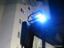 In einem oberen Stockwerk des Mehrfamilienhauses brannten Speisen auf dem Herd.