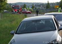 Die Unfallstelle in Verlängerung der Hechinger Straße in Dußlingen