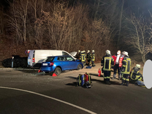 Einsatzstelle L 385 in der Talheimer Steige