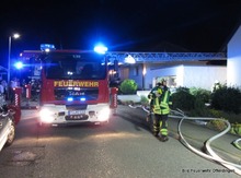 Die Einsatzstelle im Sulzweg in Ofterdingen