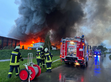 Lage beim Eintreffen der Abteilung Mitte