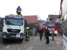 Die Einsatzstelle wurde seitens der Feuerwehr lediglich kontrolliert.