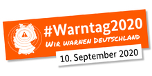 Werbebanner Warntag