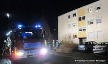 Die Einsatzstelle im Haselweg