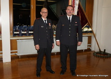 Verabschiedung von Jürgen Schweikert (li) und Andreas Jauch (re)