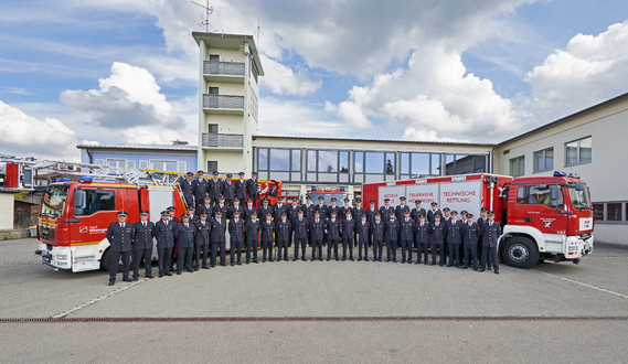 Gruppenbild Abt. Mitte - Einsatzabteilung - 2018